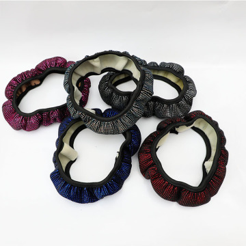 Shining Crystal Rhinestone พวงมาลัย - สากลพอดี