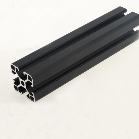 4040 Black Aluminum Alloy Profile - European Standard Square Bar