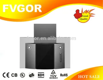 LCD dipsplay touch control wall mounted range hood