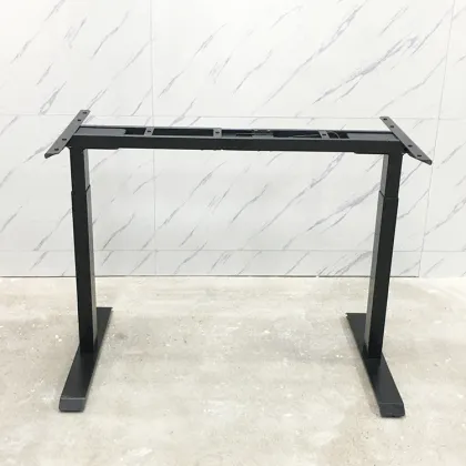 Dual Monitor Sit Stand Desk