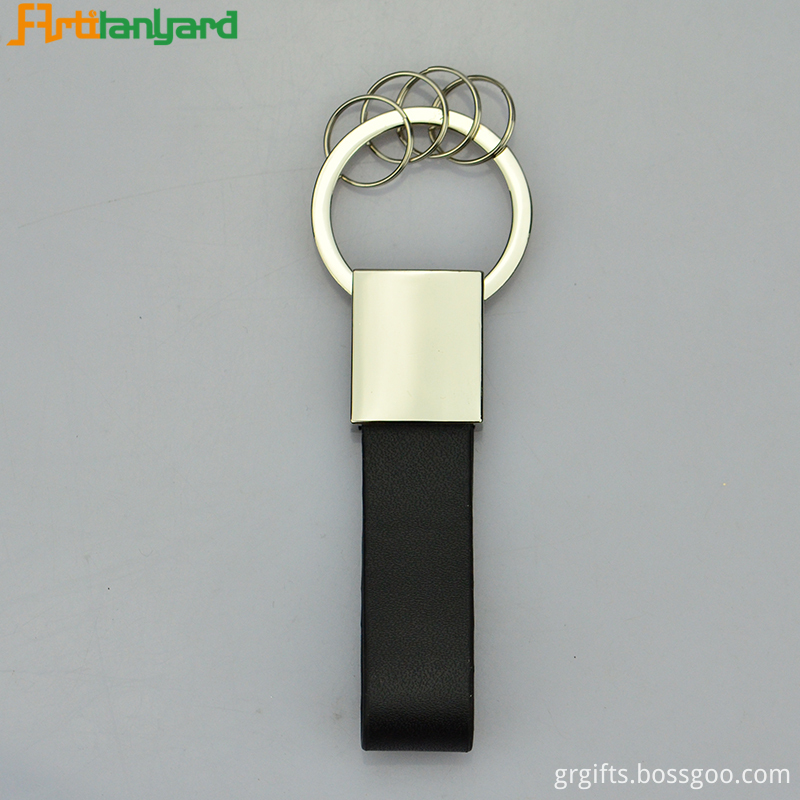 Leather Loop Keychain