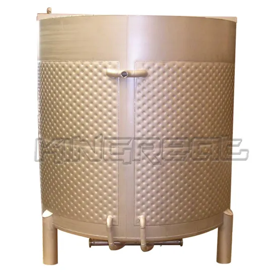 Stainless Steel Sanitary Steam Electric Heating and Cooling Double Jacketed Tank