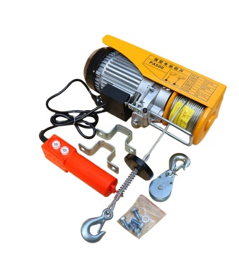 Junda Mini Small PA Series Electric Motor Wire Rope Lift for Sale