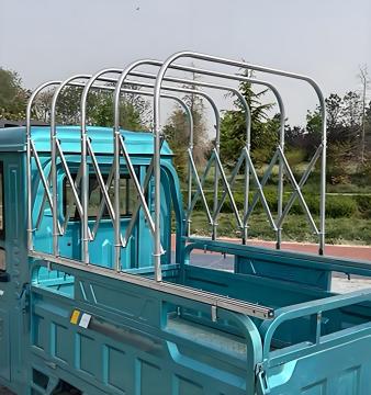 Waterproof and rainproof three wheeled vehicle with canopy