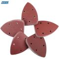 Aluminum Oxide Abrasive Discs 5 Holes Mouse Sand Paper Disc For Sander Manufactory