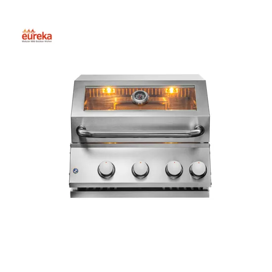 China Manufacturer Full Stainless Gas table Top Gas Bbq Grill Built In grill