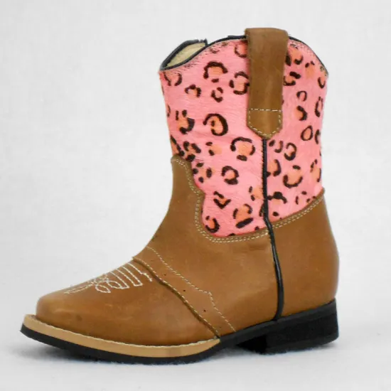 2016 Fashion Factory Price Top Quality Comfortable Soft Beautiful Genuine Leather Outdoor Western Cowboy Boots for Kids