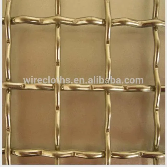 square hole crimped wire mesh(14 years integrity factory)