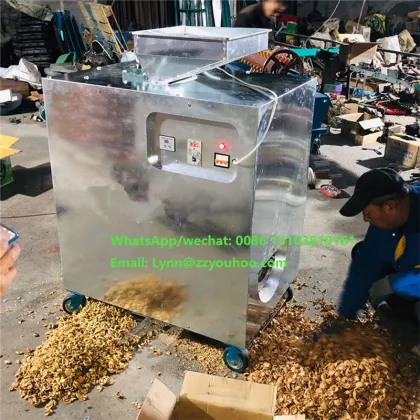 Whole Walnut Processing Machine: An Automatic Solution for Dehusking and Cracking Black Walnuts