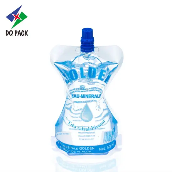 drink packaging bag spout pouch for water packaging