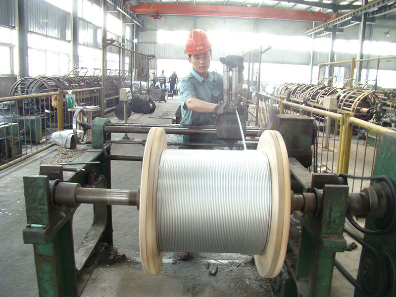 LBGJ-70-20AC Strand de acero revestido de aluminio