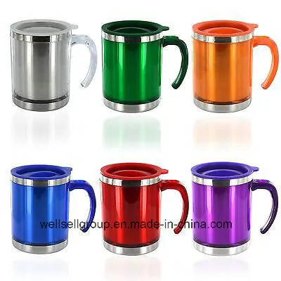 Classics Stainless Steel Double-Wall Travel Mug (CPBZ-4087)