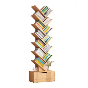 Modern Tree Bookshelf with Elegant Storage for Home and Office Furniture