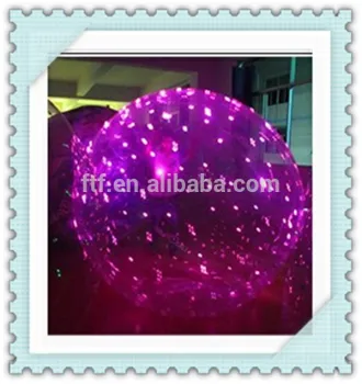 2017 Promotional price!!!LED inflatable ball flashing ball wholesale