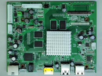 Quad core V by One 4K lcd controller board support splicing panel