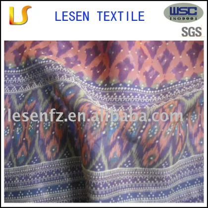 2013 National printed chiffon fabric