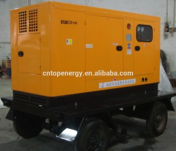 30KVA Movable Diesel Generator powered by deutz engine