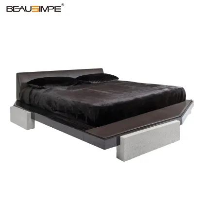 Stealth Luxury Adjustable Comfortable Dark Ebony Wood Bed