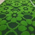Tapis de pelouse simulé par gazon artificiel 3D