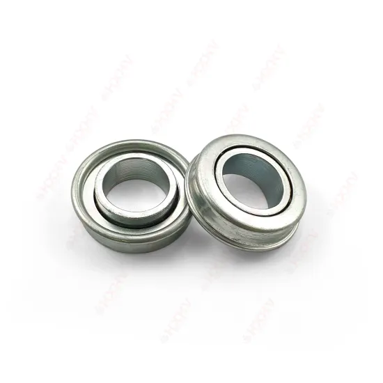 Stamping Steel Zinc Coated HXHV Flange Lawnmower Bearing 19.08x35x11mm
