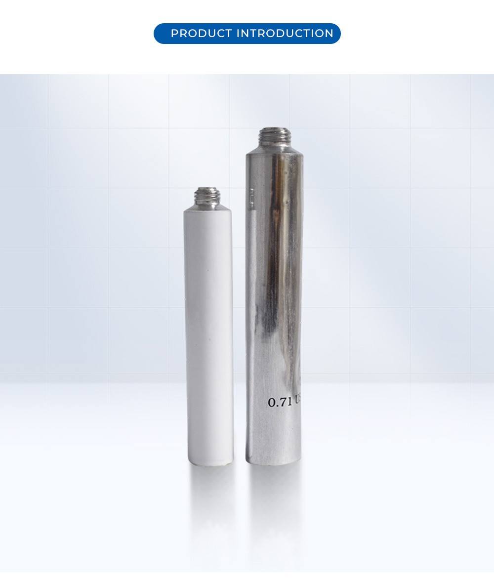White Silver Helical Aluminum Flexible Hose X