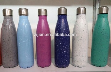 350ml-1000ml Stainless Steel Vacuum Insulated Bottle/Cola Shape Bottle With Painting swell bottle