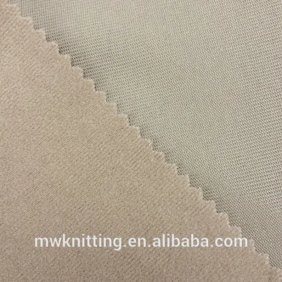 Brushed tricot dazzle fabric for formal dresses for women with high quality