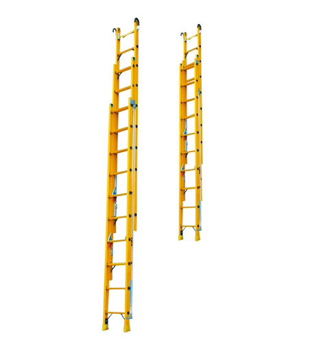 Fiberglass Extentional Ladder, FRP/GRP Ladder, Glassfiber Plastic Resin Ladder,