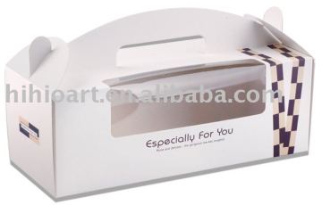Nice Design Mousse cake Box with Handle