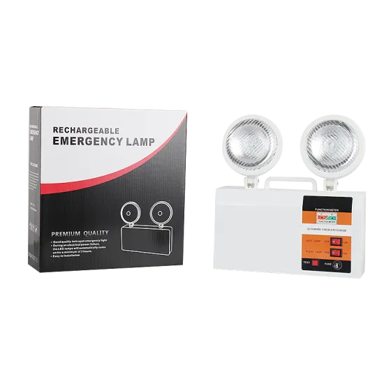 2*4.8W ABS LED Twin Spot Emergency Light