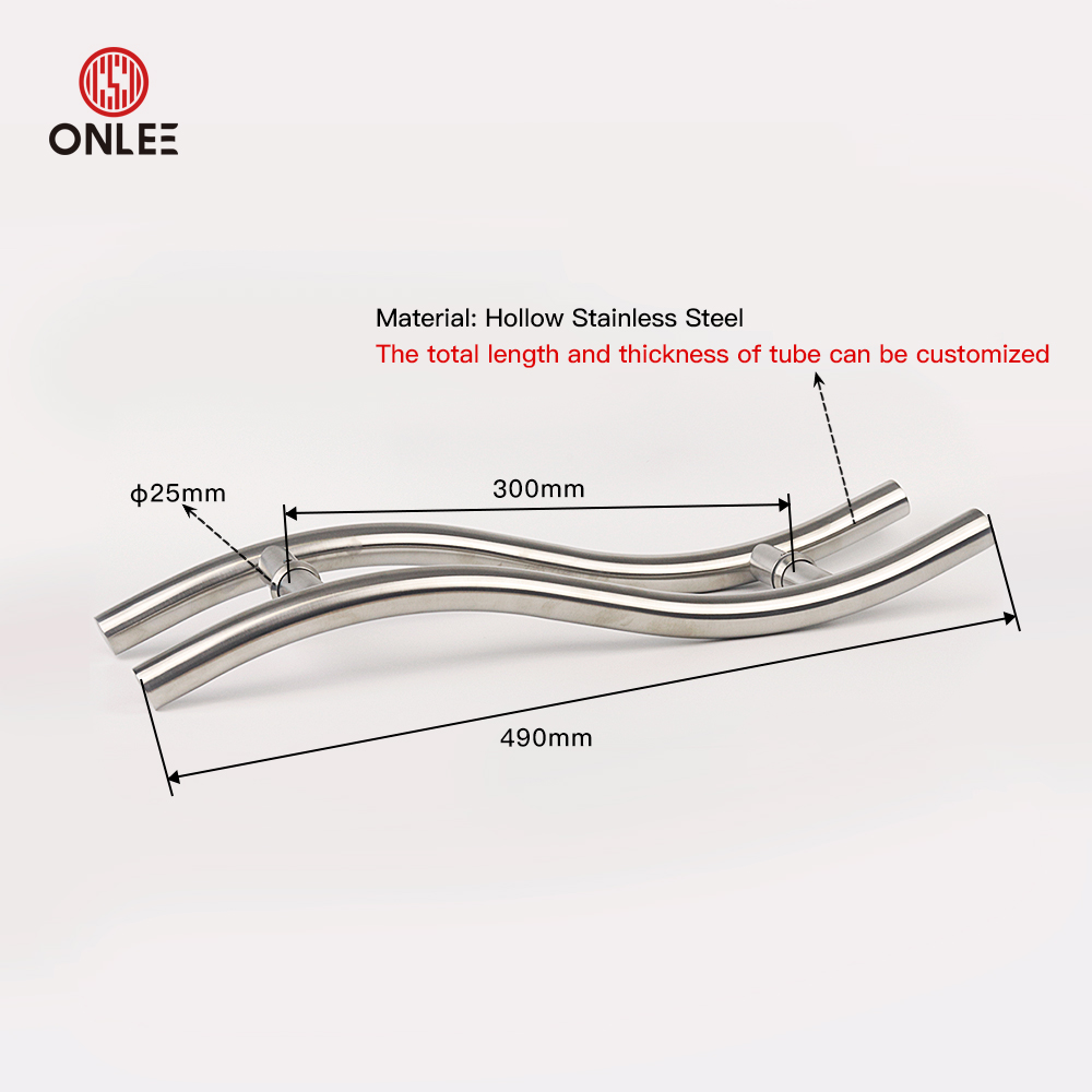 S Type Stainless Steel Big Handle Drawing