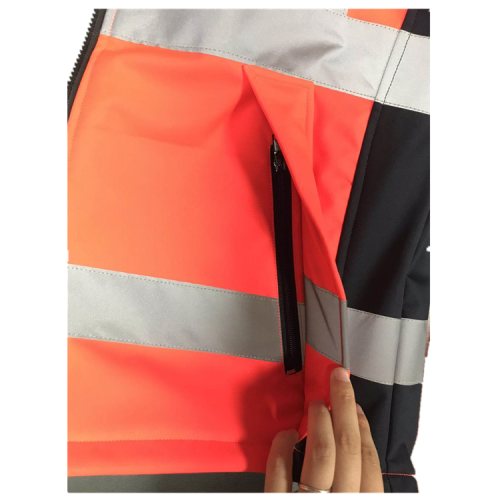 Good quality customized high visibility safety jacket parka