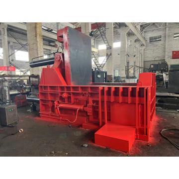 Hydraulic Metal Baler For Oil Drum Filter Scraps