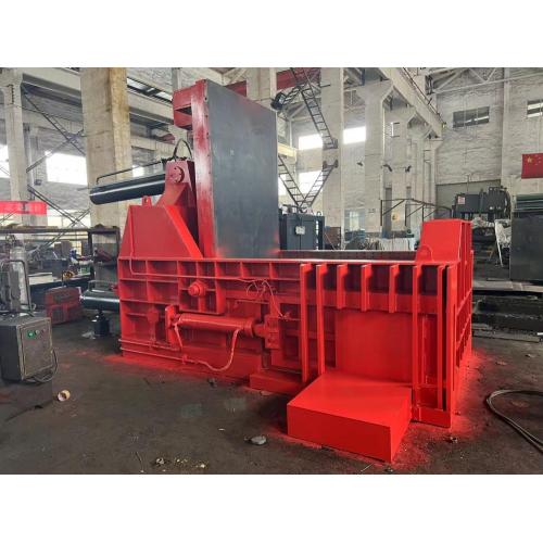 Automatic Metal Scraps Steel Aluminum Copper Shavings Baler