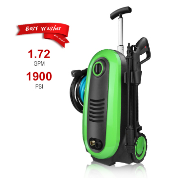 1900 PSI 130 BAR Electric Pressure Washer 1.72 GPM 2000W Induction Motor Car Cleaner