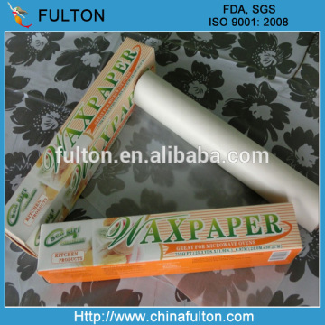 bleached coloured waxed kraft paper/high quality wax coated paper/waxed paper sheet