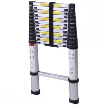 AluminIum single adjustable telescopic  ladder