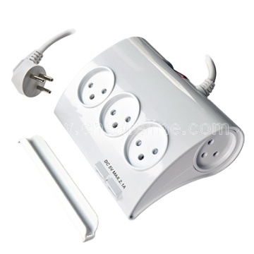 New Israeli Market Desk Socket with 2 USB Ports: Innovative Design for Efficient Charging
