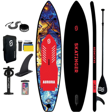 Black Black Inflatible SUP Board z ceną fabryczną
