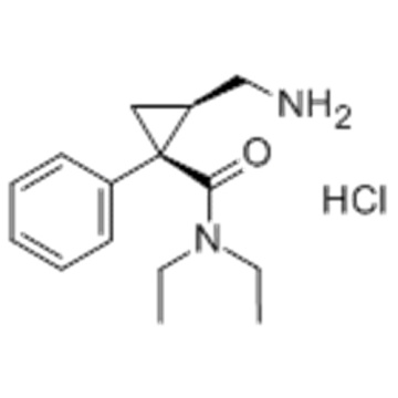 (1R, 2S) -rel-2- (Aminomethyl) -N, N-Diethyl-1-phenylcyclopropanecarboxamide हाइड्रोक्लोराइड कैस 101152-94-7