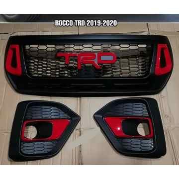 Accesorios 4x4 Grill frontal para Rocco 2018 Actualización TRD
