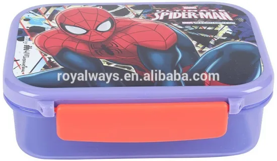 Promotional Spider Man Lunch Box - Purple