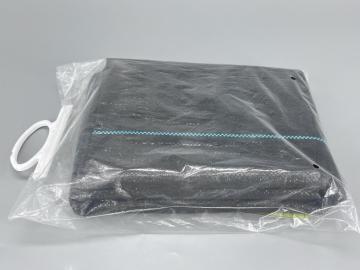 Tikar Kawalan Kain Kain Hitam dan Hijau PP