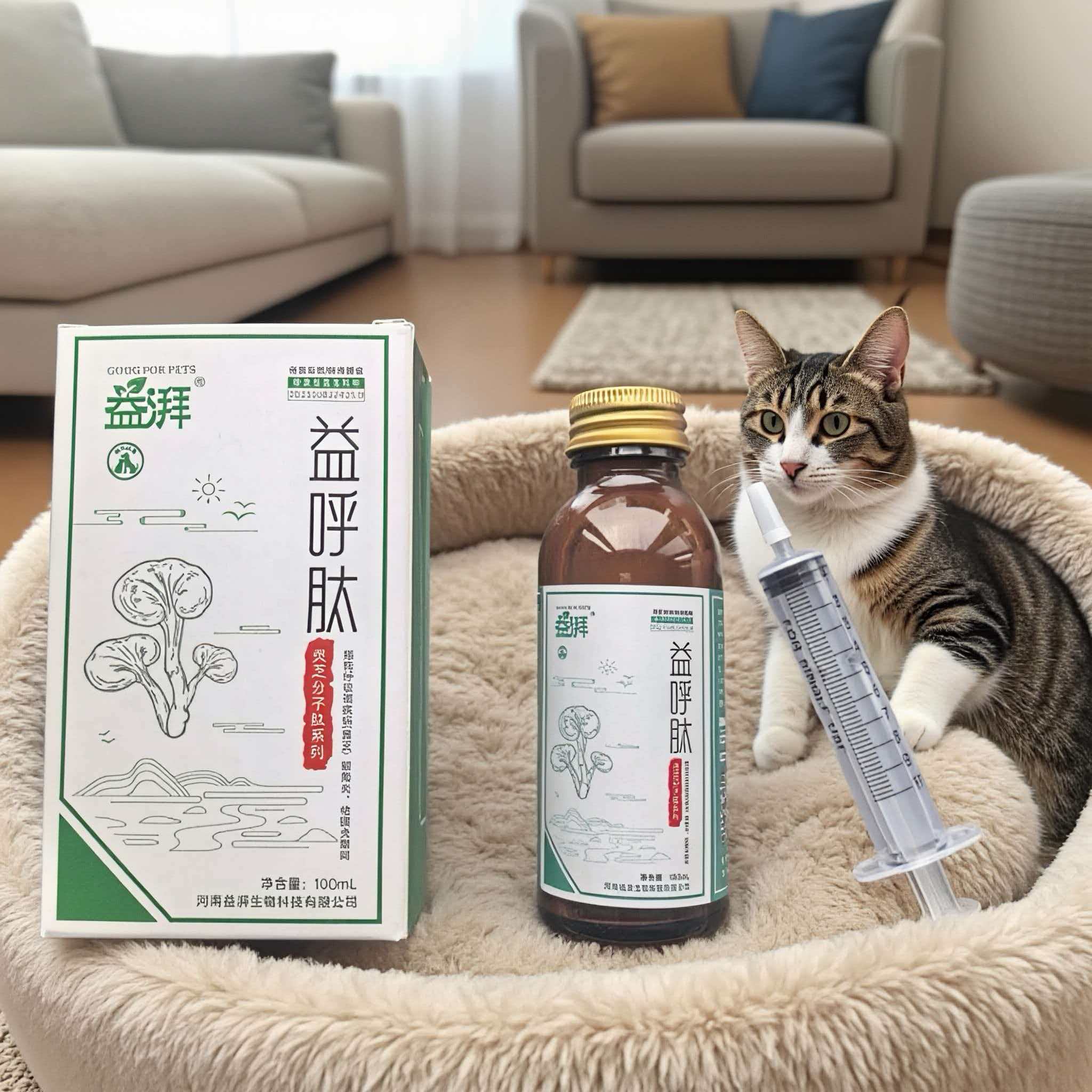 Feline Viral Rhinotracheitis (FVR) recovery supplement