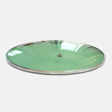 C- type green tempered glass lid