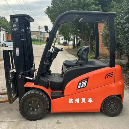 Used Hangcha 3-ton Lithium Battery Forklift for Sale