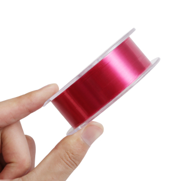 Hohe Qualität 100m rot starker Nylon -Monofilament -Fischerei - Neuheit