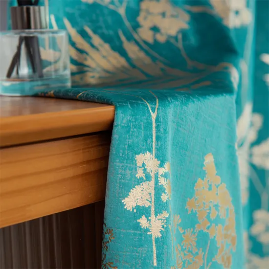 Customizable Colors Two-tone Bronzing Velvet Fabric