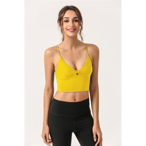 Fitness Esercizio atletico Reggiseno da corsa Yoga Tops