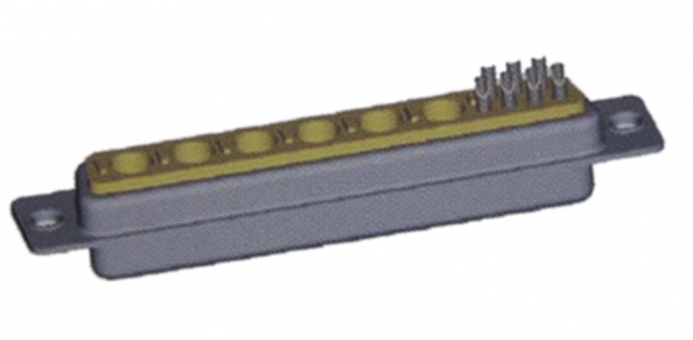 Coaxial D-Sub 13W6 Female Straight Solder Cup